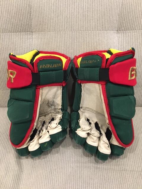 Bauer Supreme 1S Pro - Buffalo Sabres - Pro Stock Gloves - Alex