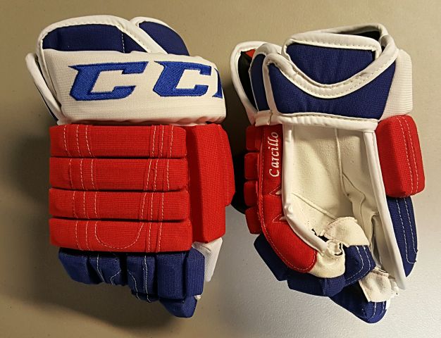 CCM PRO - MADE IN CANADA - NYR/CARCILLO - SOLD