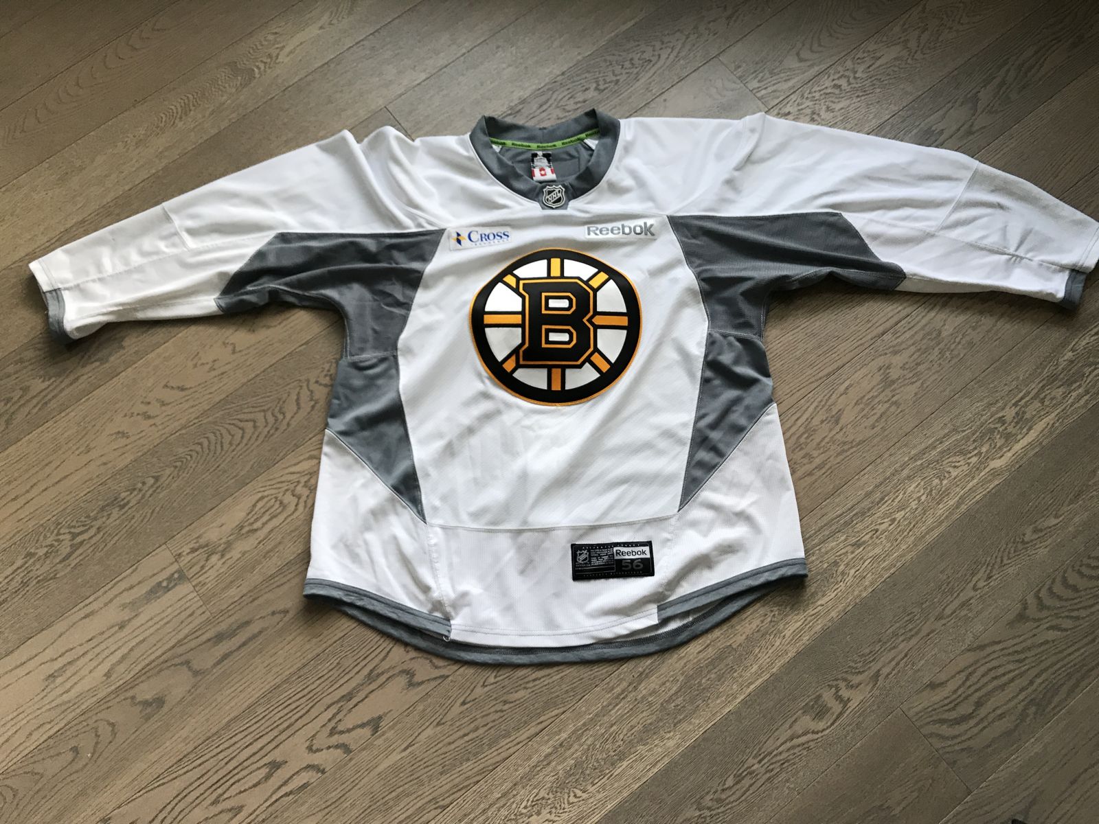 Reebok Edge 3.0 Custom Pro Stock Hockey Practice Jersey Boston Bruins Green  58 New